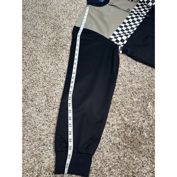 Ford Mustang American Checkered Racing Jacket Men's Size XL Black NEW With Tags - Picture 4 of 12